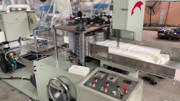 Automatic two colors printing 1//8 fold serviette tissue napkin paper machine