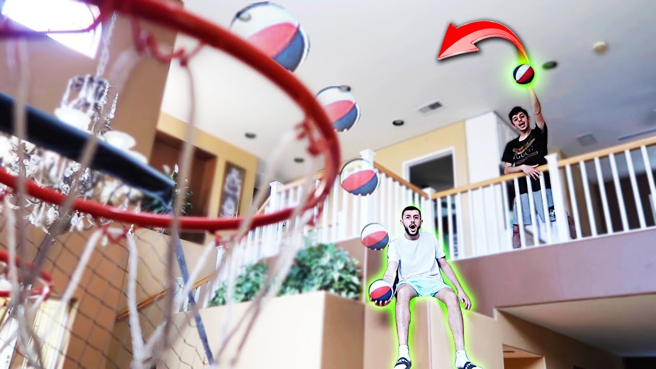 CRAZY INDOOR H.O.R.S.E GAME vs FaZe RUG! - YouTube