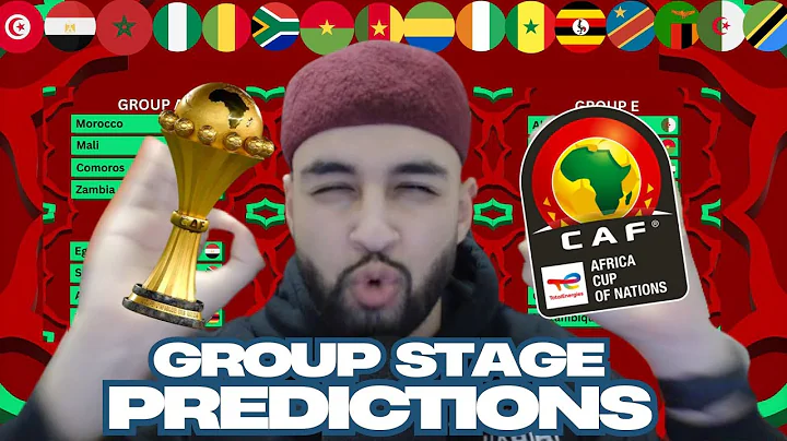 The ULTIMATE AFCON GROUP STAGE Predictions