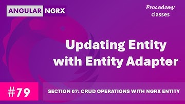 #79 Entiteit bijwerken met Entiteitsadapter | Statusbeheer in Angular met NgRX