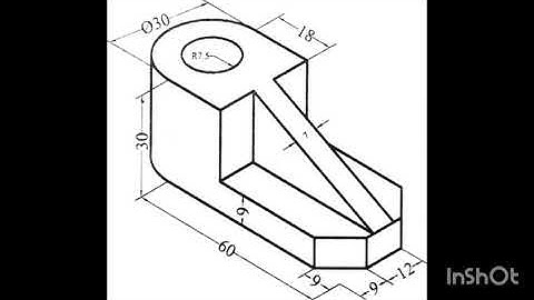 AutoCad Tutorial: Isometric Projection Part 1 #isometric #autocad