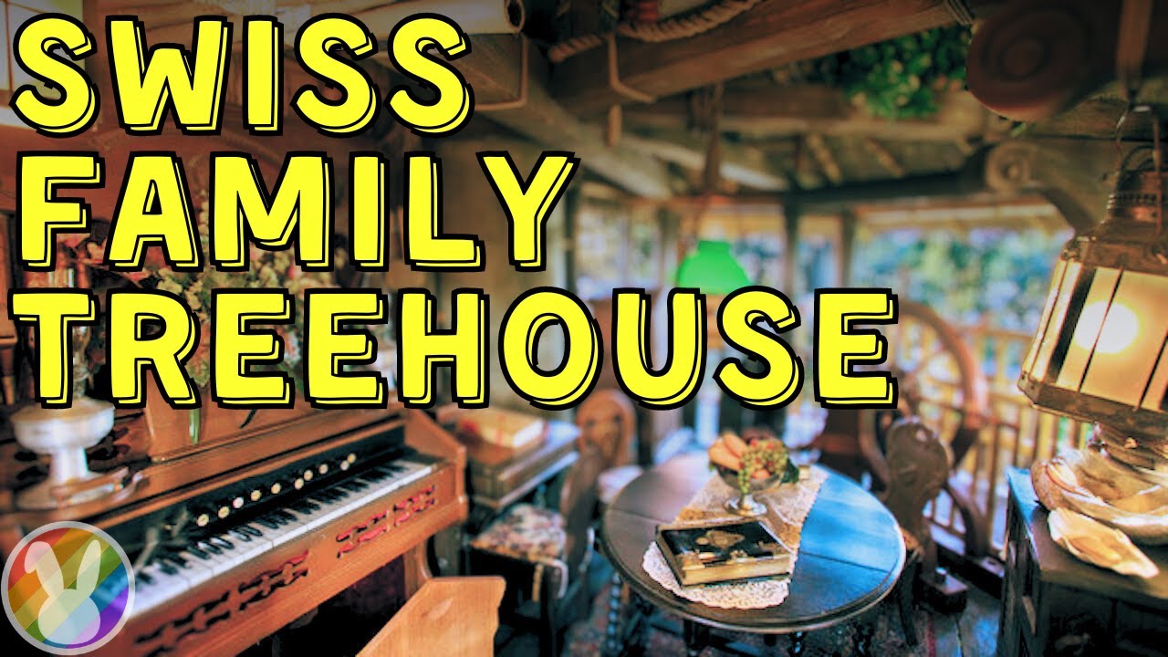 Swiss Family Treehouse Disney's Magic Kingdom - Full Walkthrough POV ...