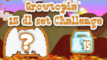 Growtopia | Best 15 Dl Set Challenge ever | Amazing Set OMG