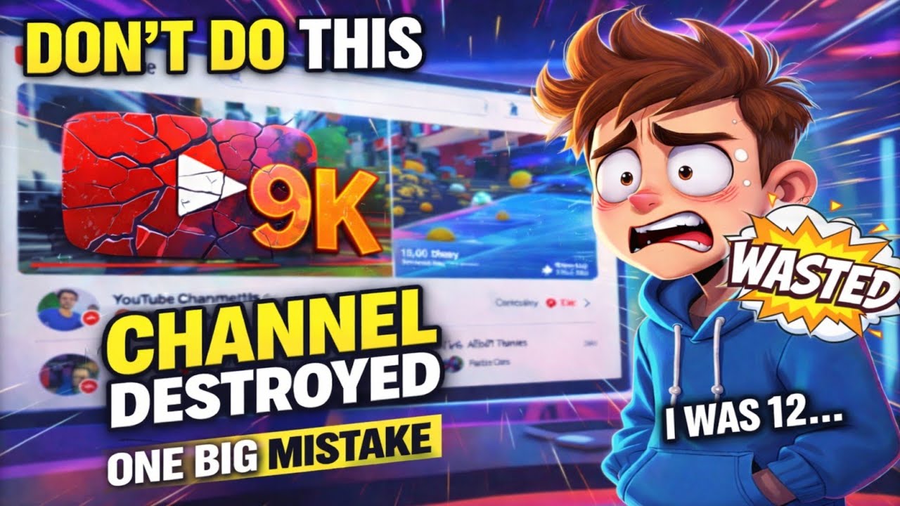 How I Ruined My First YouTube Channel... Ek Galti Ne Sab Barbaad Kar Diya!