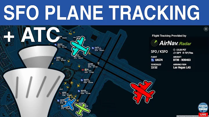 SFO LIVE | KSFO | SAN FRANCISCO INTERNATIONAL AIRPORT | LIVE PLANE TRACKING | LIVE TOWER ATC