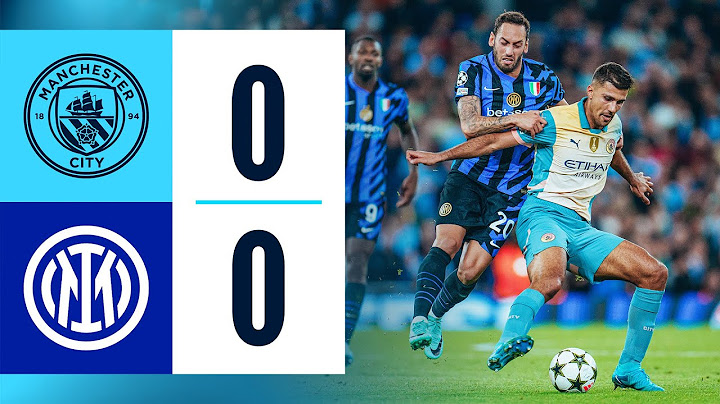 HIGHLIGHTS! Man City 0-0 Internazionale | City begin new Champions League with Inter stalemate