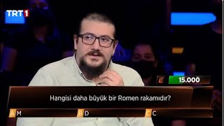 Hangisi daha büyük bir Romen rakamıdır? Oğuzhan Alper Pehlivan - 3'te 3 - TRT 1