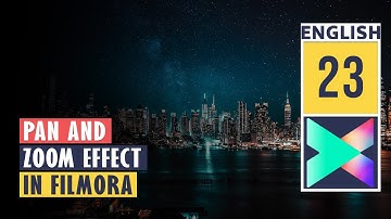 Pan and Zoom Effect in Filmora X |  Wondershare Filmora X Tutorial