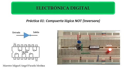 01 Compuerta lógica NOT