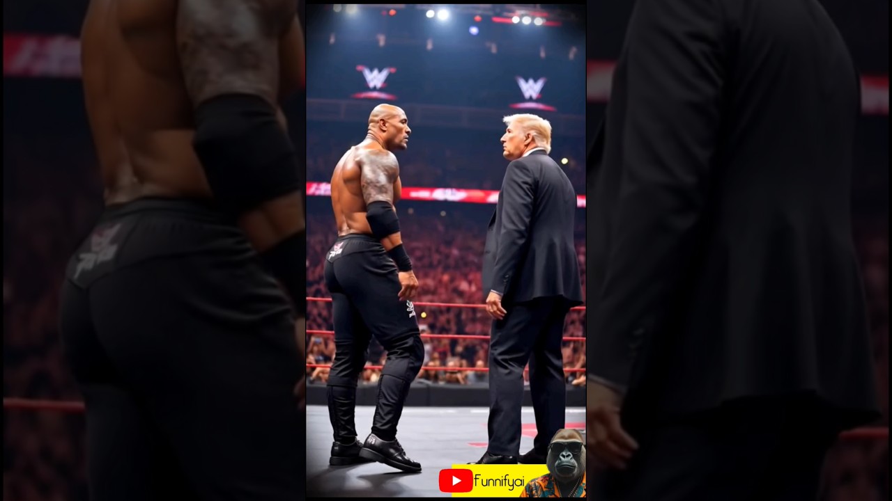 Trump Enters the WWE Ring Like a Boss! 