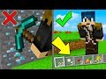 GIOCARE A MINECRAFT SENZA DISTRUGGERE I BLOCCHI!!