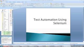 2014 09 19 06 33 QA Training Selenium Batch  Selenium IDE Intro