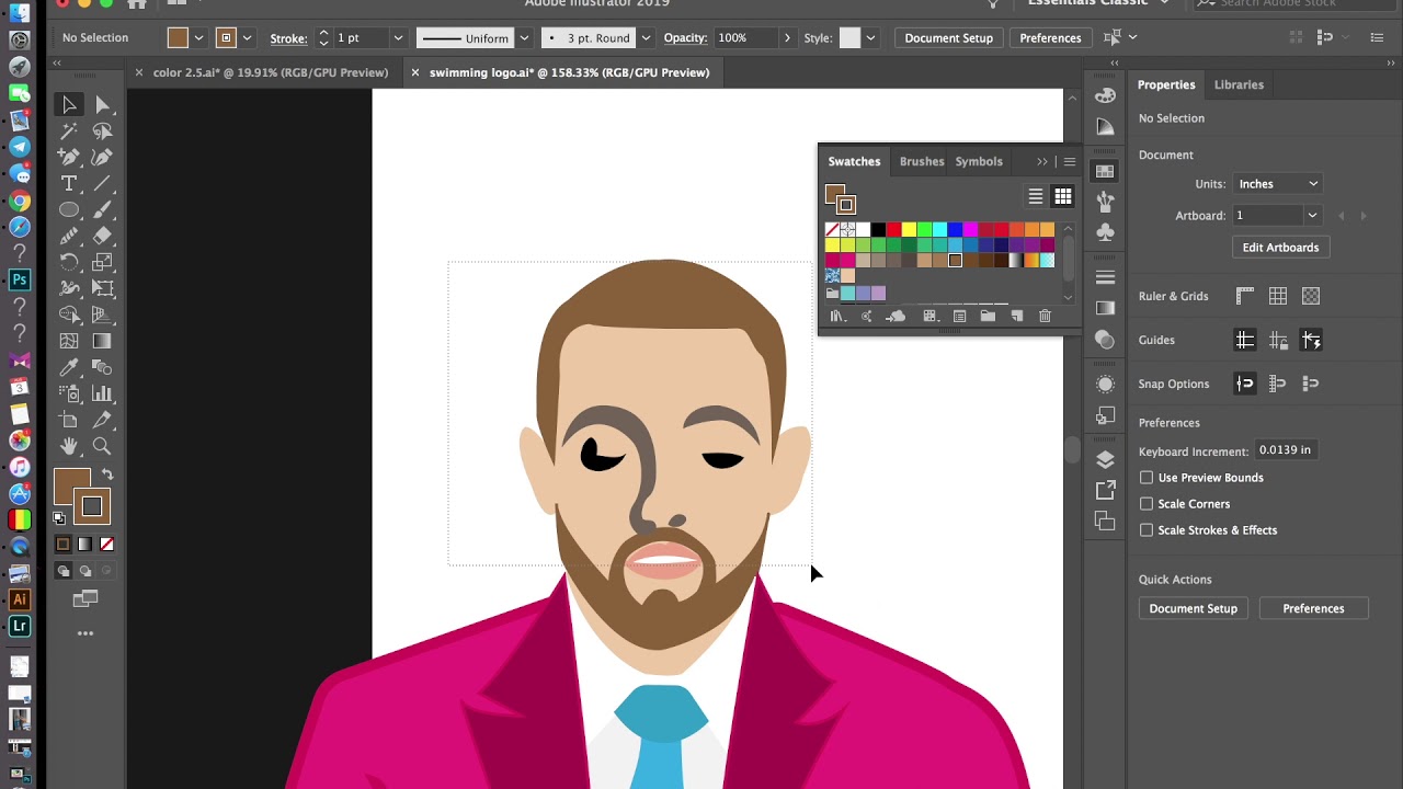 Mac Miller Swimming Album Cover Speed Art Swimming One Year