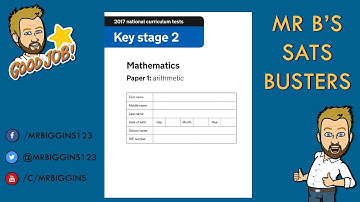 SATs Buster - Mathematics 2017 - Paper 1 Arithmetic