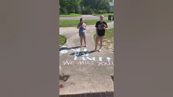 STAY AT HOME SIDEWALK CHALK CHALLENGE