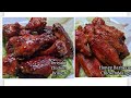 Barbecue Chicken Wings/ Teriyaki Chicken Wings Easy and tasty