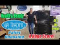 Via Pallet Unboxing - Health & Beauty Products - A huge Score Rogaine - 4x's the profit - Reselling