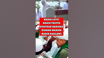 HABIB LUTFI ZIARAH MAKAM KERAMAT! HABIB TAUFIQ DUKUNG #nasabbaalawi #nasabhabaib #makampalsu