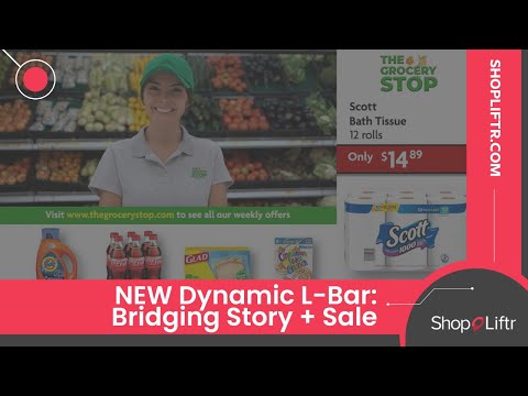 ShopLiftr Delivers Data-Driven Retail Agility in a Value-Obsessed Market -- With L-Bar Video Bridging Story and Sale