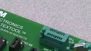 3M(TM) Textool(TM) ZIP DIP Sockets