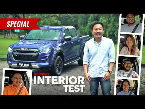 Isuzu D-Max X-Terrain Interior Test! - AutoBuzz