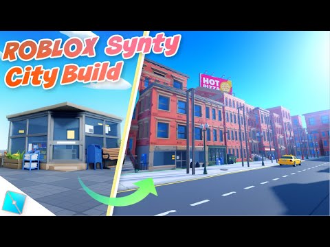 ROBLOX Synty City Build | Studio Speedbuild [SHOWCASE BUILD]