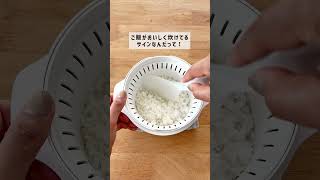スケーター おいしいご飯の証明 カニ穴ができる 電子レンジ専用