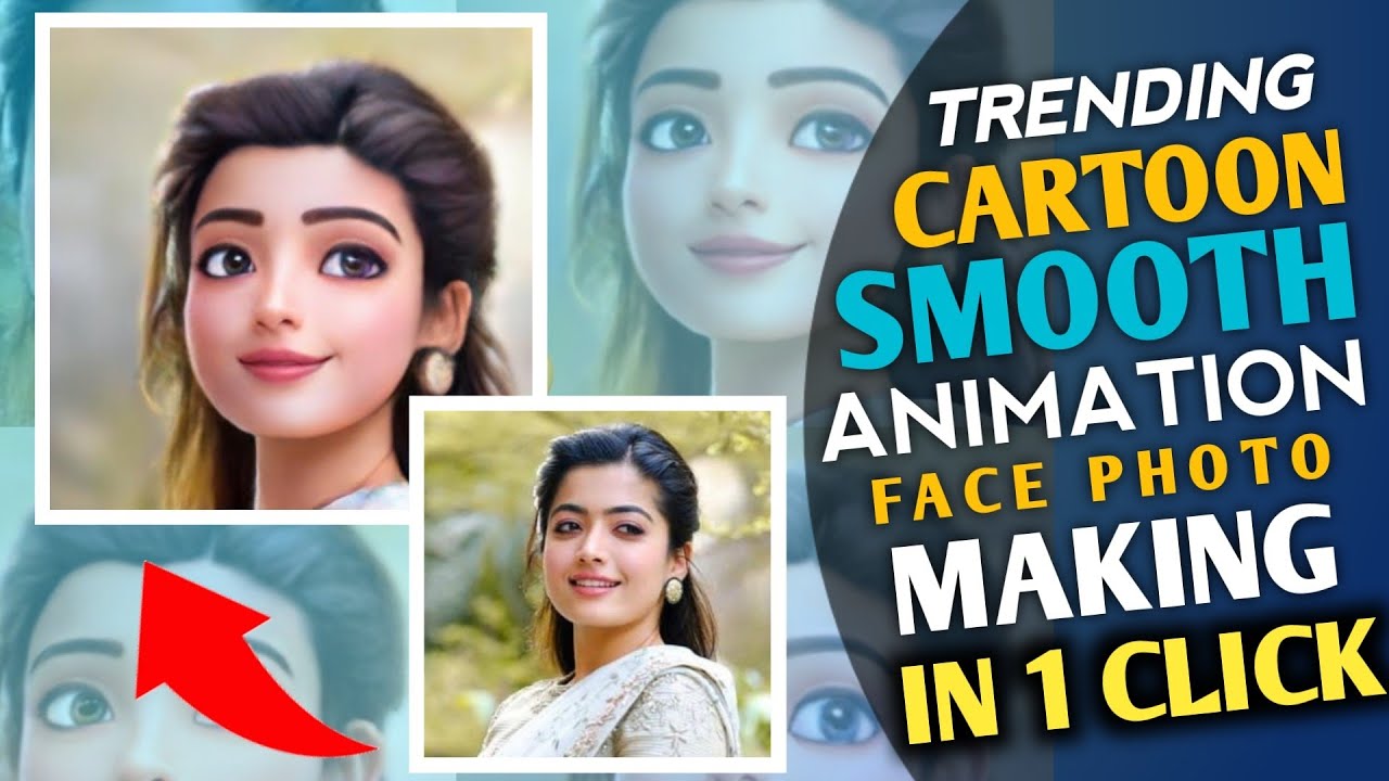 How To Make Trending Cartoon Smooth Animation Face Photo Making Voila in Hindi || Techy Santosh