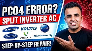 Samsung inverter ac PC04 error. || Voltas inverter ac pc04 error. 