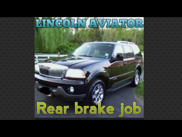 For 2003-2005 Lincoln Aviator Brake Rotor Rear API 95256VV 2004 OEF3 For 2003-2005 Lincoln Aviator Brake Rotor Rear API 95256VV 2004 OEF3