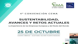 4° Convención CEMA - Sustentabilidad, Avances y Retos Actuales - 25 de Octubre 2022