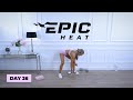 HIGH CALIBRE Hamstrings, Back & Glutes Workout | EPIC Heat - Day 26