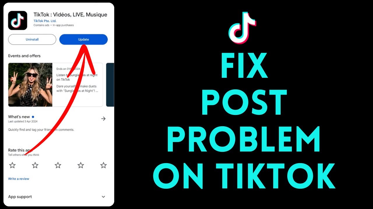 How to Fix the Post Problem on Tiktok - YouTube