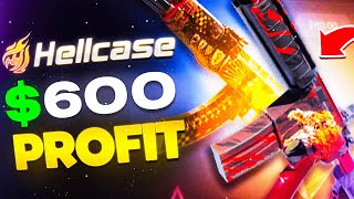 HELLCASE 600$ HUGE PROFIT | HELLCASE PROMO CODE 2024 |