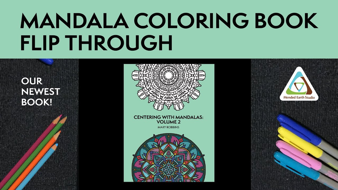 Flip Through for Centering With Mandalas Volume 2 by Mary Robbins and ...