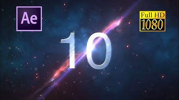 🔊 10 second countdown movie effect 🔊 -After effects motion 🔥 timer