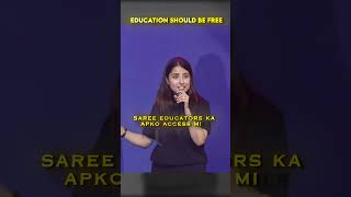 Education Should Be Free! Samay Raina's Epic Reply To Seep Pahuja Mam! 😂 #samayraina