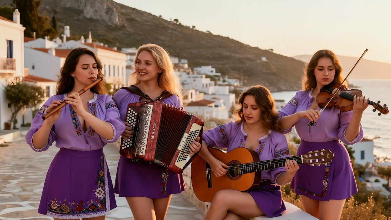 Extraordinary Instrumental Symphony | Flamenco, Accordion, Flute And Violin