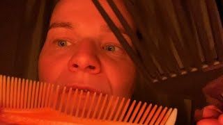 ASMR - Combing you to sleep 