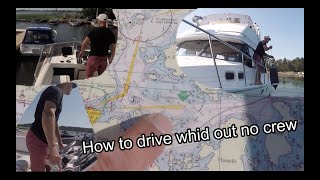 How to leave the dock.