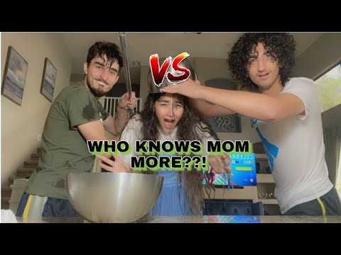 WHO KNOWS MOM MORE?! (SIBLINGS CHALLENGE)