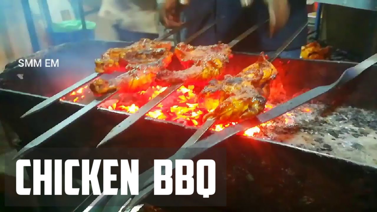 Chicken Barbecue | Chicken BBQ | Sri Lankan Street Foods - YouTube