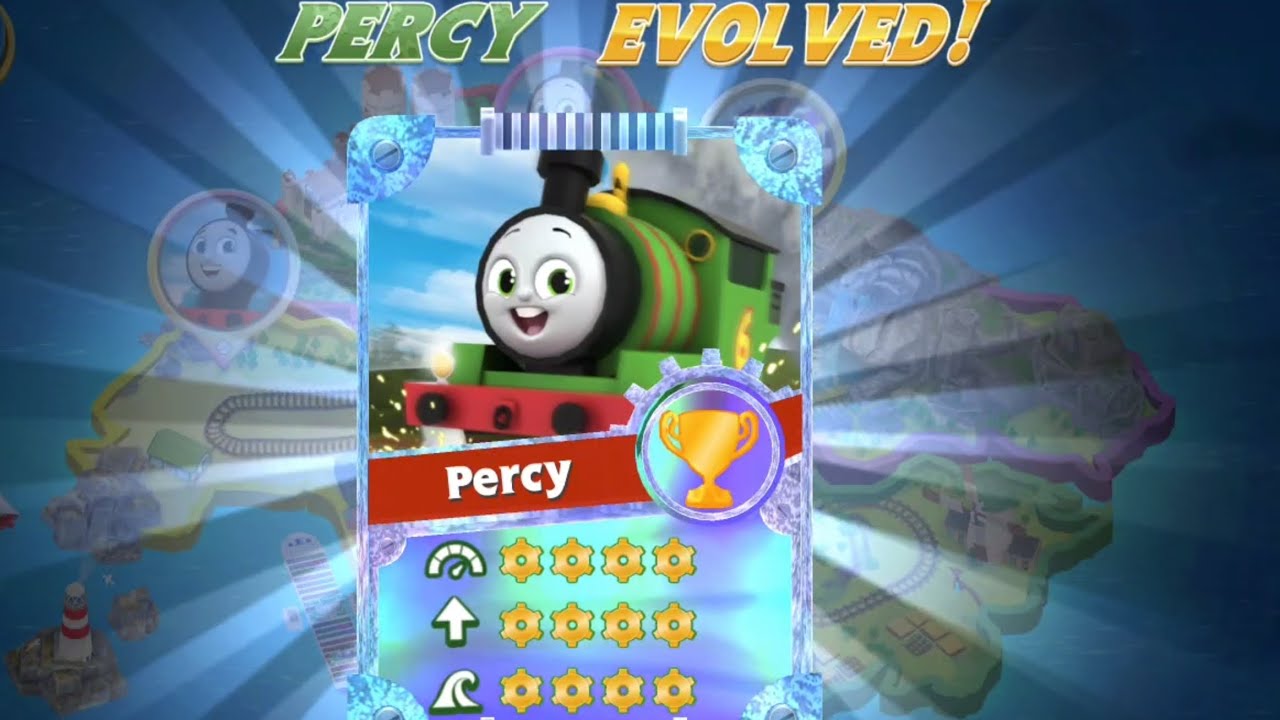 Go Go Thomas/ Percy becomes a SUPER STAR RACER