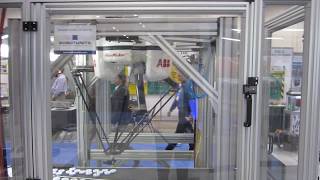 Robotunits aluminum extrusion frame in action