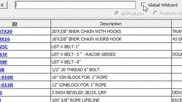 How to use your Global Wildcard Product Search