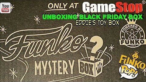 Gamestop Black Friday Funko Mystery Box Unboxing!