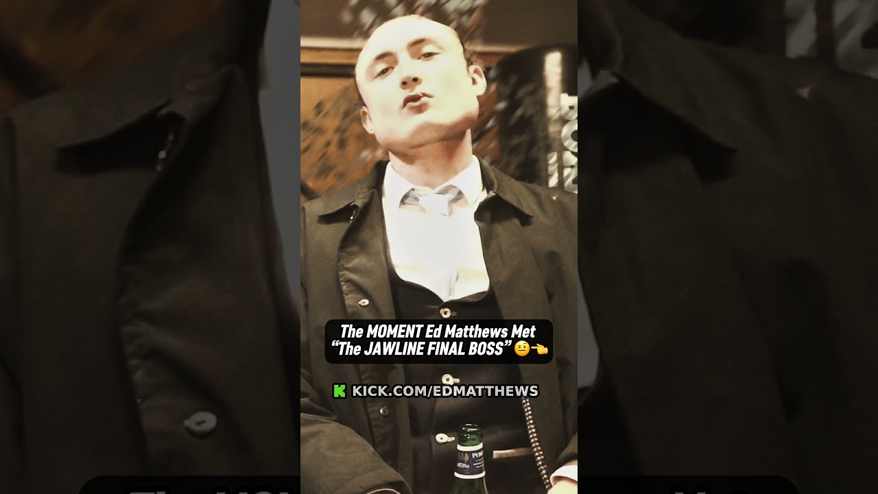 Ed Matthews BROUGHT “The JAWLINE FINAL BOSS” on STREAM #edmatthews #fypシ
