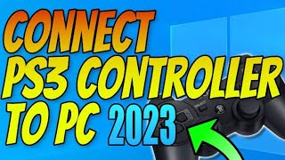 How To Connect PS3 Controller To PC | PS3 Controller On PC