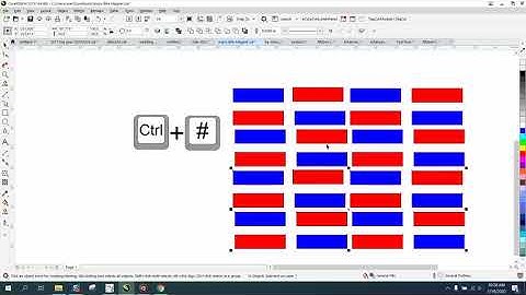 Corel Draw Tips & Tricks Ctrl + a number