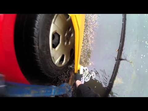 D.V.L.A clamp removal by a man